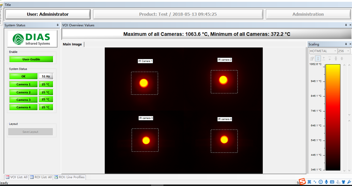 PYROSOFT Automation SC 多臺紅外熱像儀自動化軟件